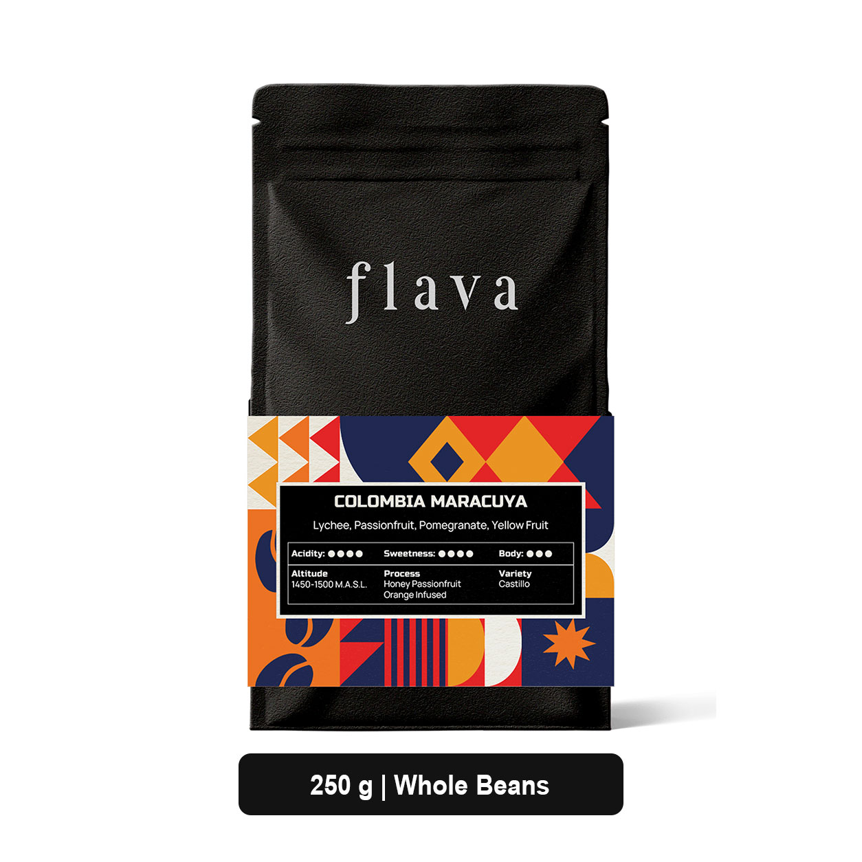 Flava-Coffee-Colombia-Maracuya--250-g--Whole-Beans