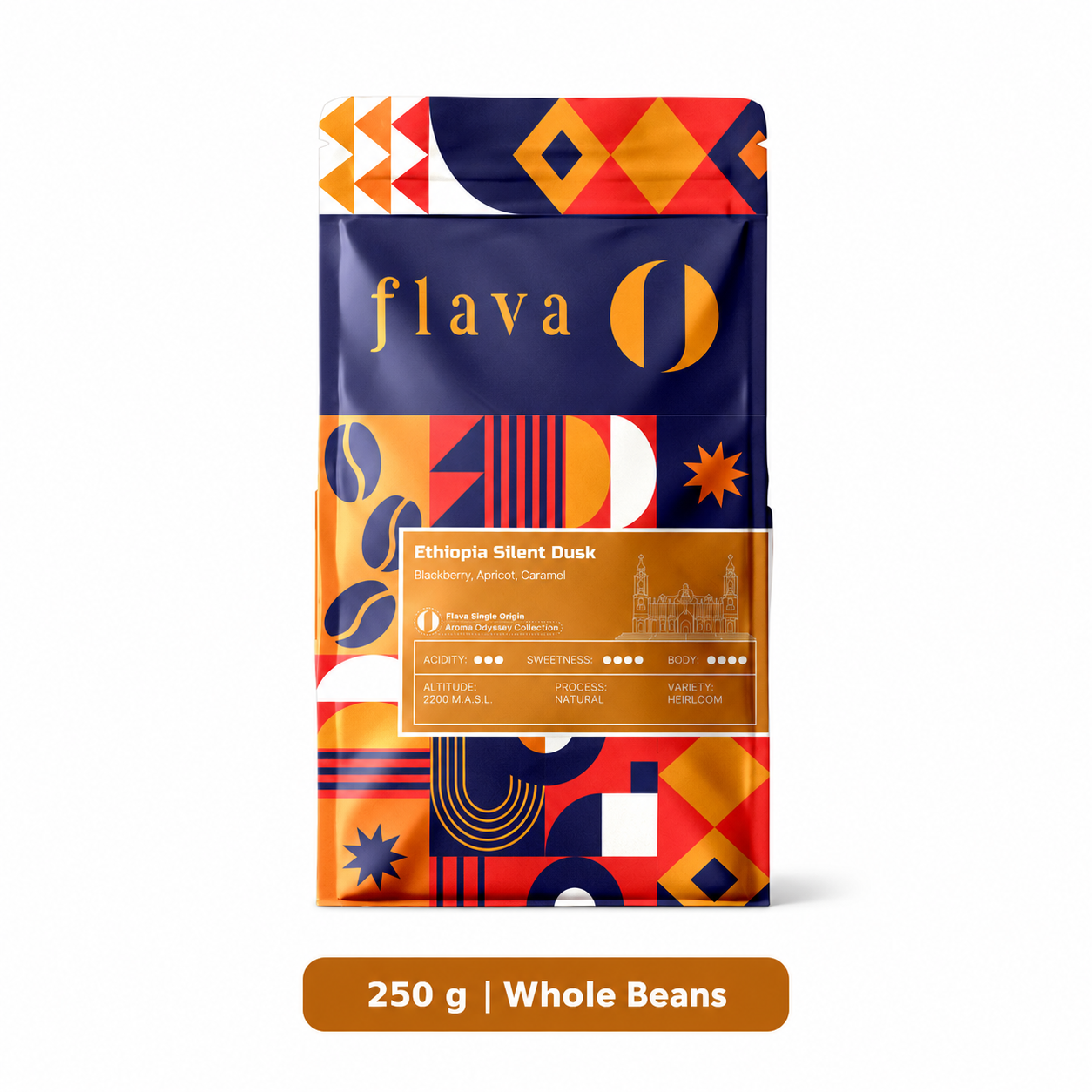 Flava_Ethiopia_Silent_Dusk_250g Whole Beans