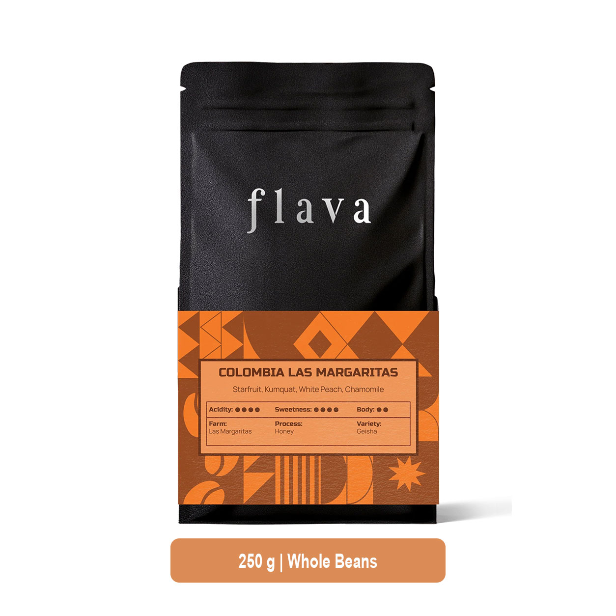 Flava-Coffee-Colombia-Las-Margaritas-250-g--Whole-Beans