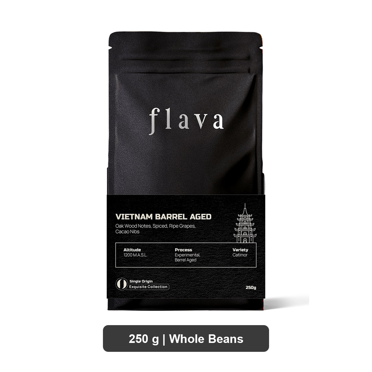 Flava-Coffee-Vietnam-Barrel-Aged-250-g--Whole-Beans